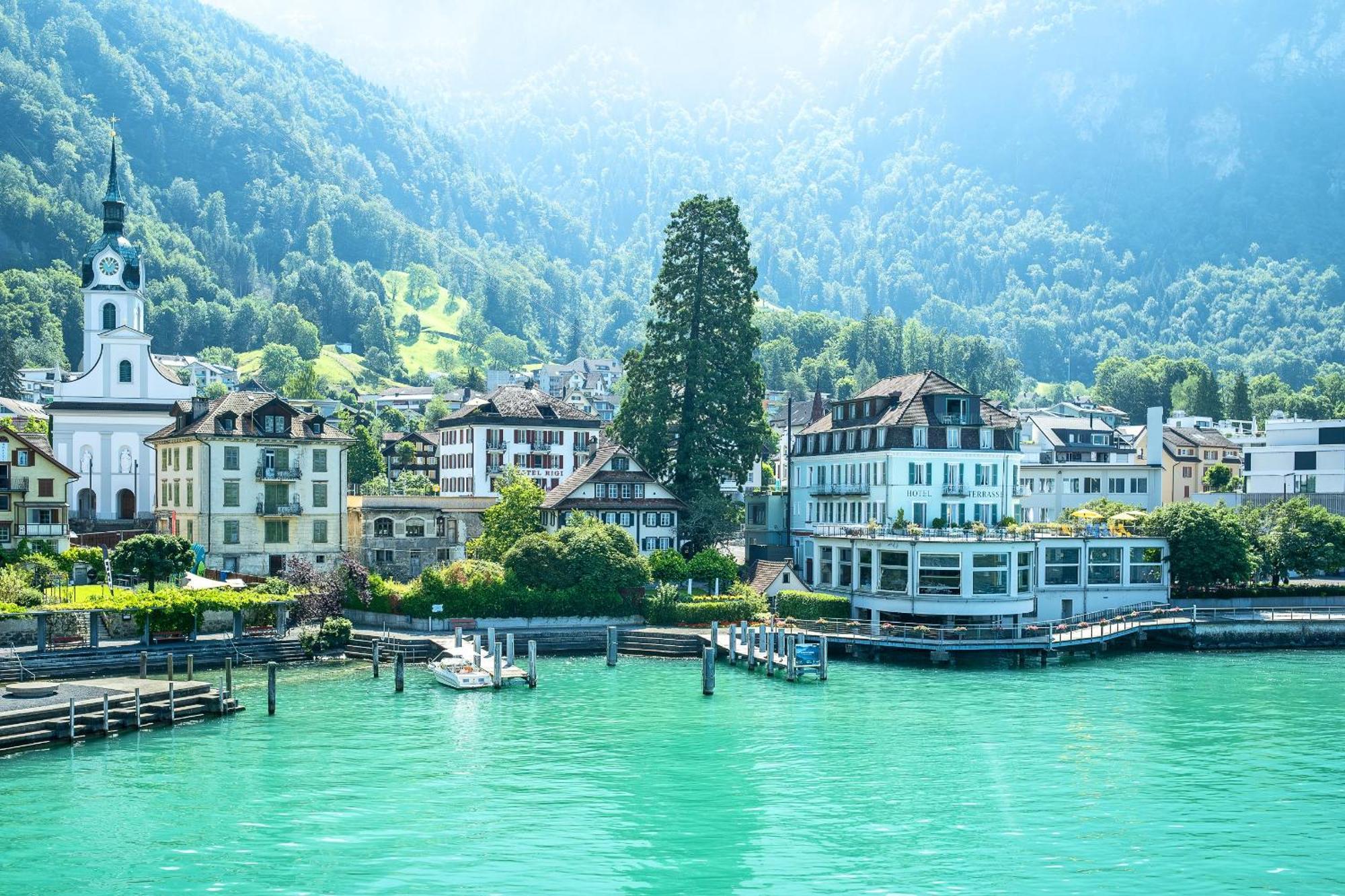 ויצנאו Hotel Terrasse Am See מראה חיצוני תמונה